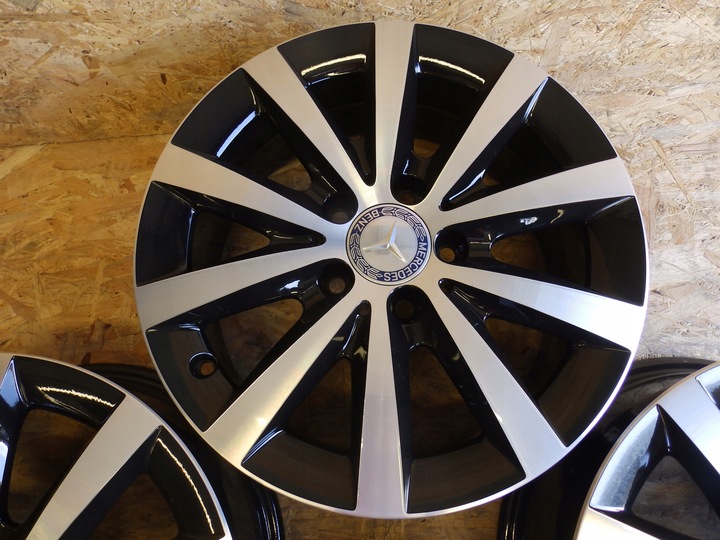 DISCS MERCEDES W246 B-KLASA 6.5JX16H2 ET49 GOOD CONDITION photo 5 - milautoparts-fr.ukrlive.com