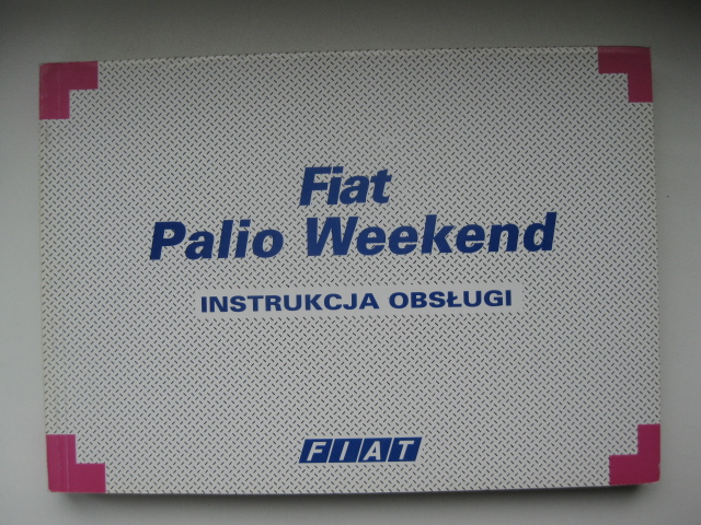 FIAT PALIO WEEKEND POLSKA MANUAL PALIO 96-01 photo 1 - milautoparts-fr.ukrlive.com