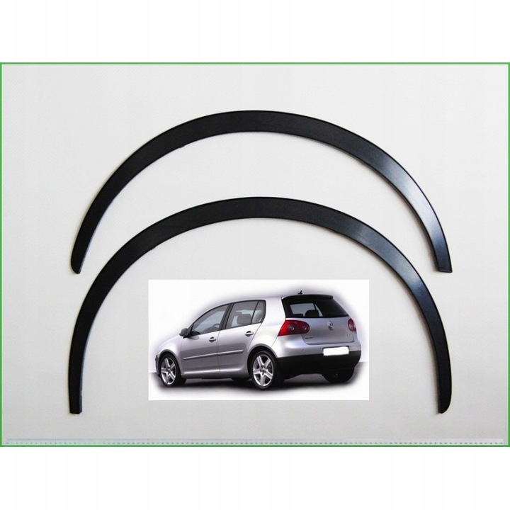 TRIMS ON WING MUDGUARDS VW GOLF VI H/B 08-12 photo 10 - milautoparts-fr.ukrlive.com