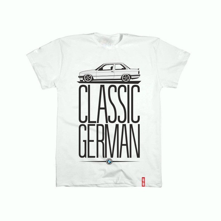 T-shirt koszulka CLASSIC GERMAN E30 photo 1 - milautoparts-fr.ukrlive.com