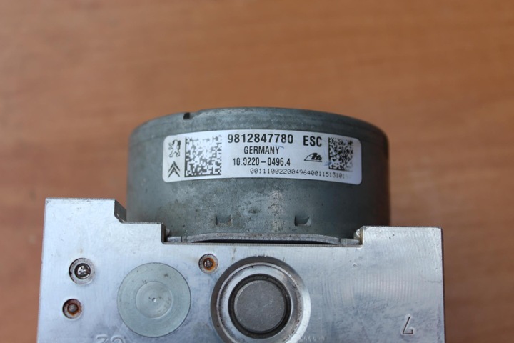 CITROEN CACTUS PUMP ABS 9812847780 10,0915-3945,3 KODOWANIE WITHOUT AUTO photo 2 - milautoparts-fr.ukrlive.com