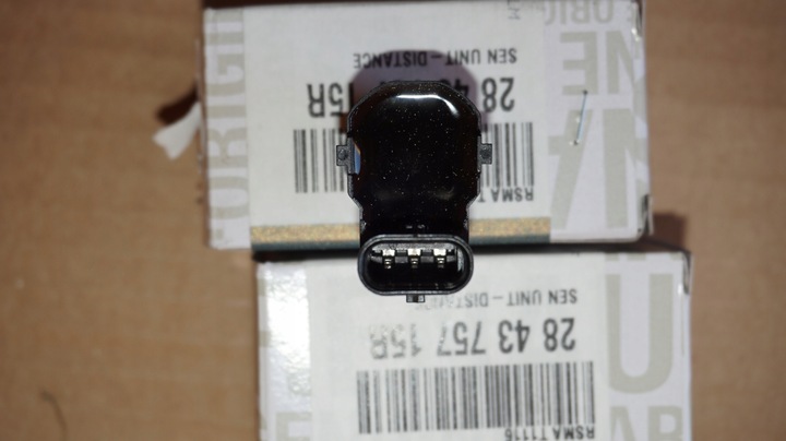 SENSOR PARKING RENAULT KOLEOS 284375715R ORIGINAL OPAKOWANIE photo 3 - milautoparts-fr.ukrlive.com