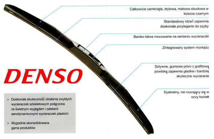 DENSO BALAI D'ESSUIE-GLACE HYBRIDE AUDI A3 8L photo 2 - milautoparts-fr.ukrlive.com