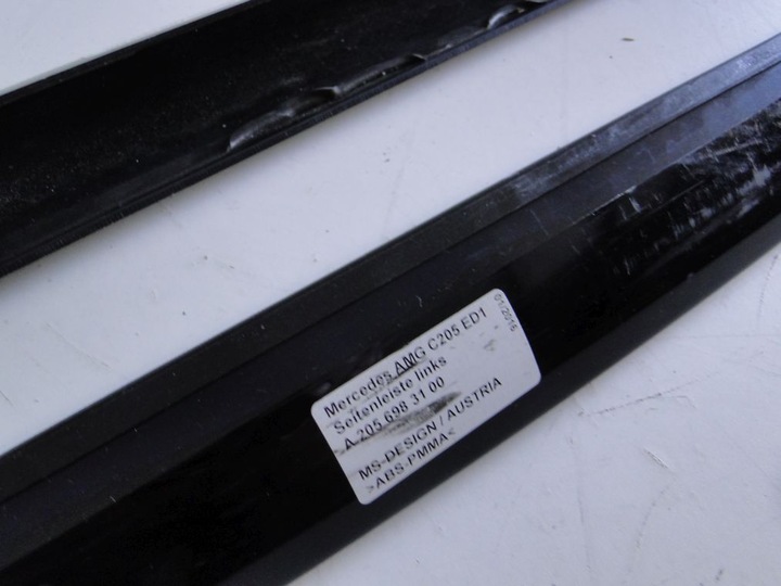 MERCEDES C CLASS 205 FACING, PANEL SILL AMG RIGHT LEFT photo 7 - milautoparts-fr.ukrlive.com