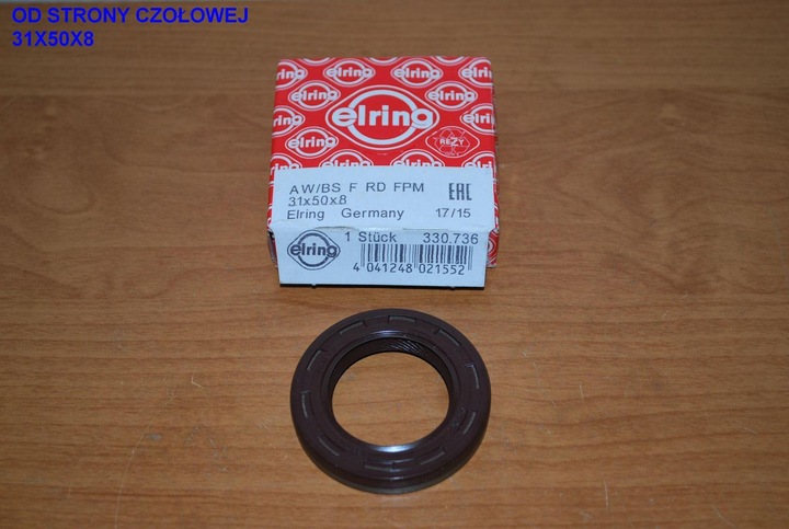 ELRING 330.736 SEAL SHAFT CRANKSHAFT photo 4 - milautoparts-fr.ukrlive.com