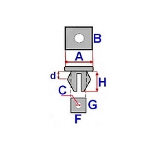 BUSHING BUMPER HONDA 10 PC. photo 4 - milautoparts-fr.ukrlive.com