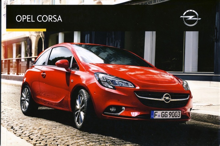 OPEL CORSA PROSPEKT MODEL 2017 72S. 04 2016 photo 1 - milautoparts-fr.ukrlive.com