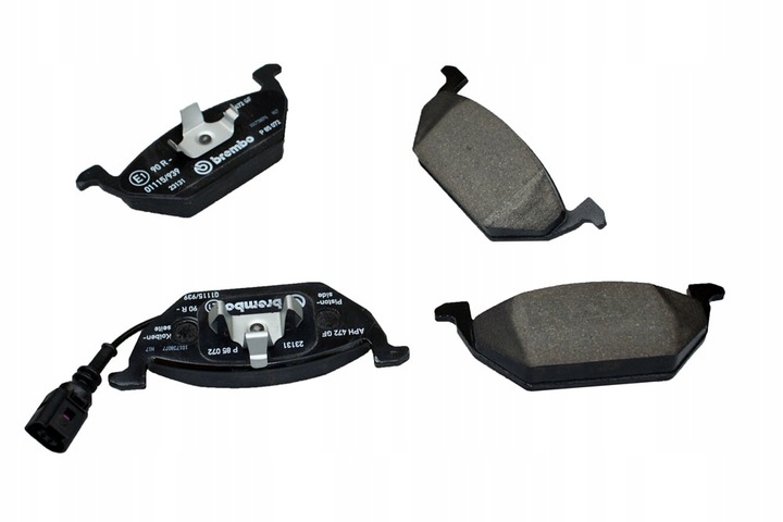 BREMBO PADS BRAKE FRONT SKODA OCTAVIA I GOLF photo 2 - milautoparts-fr.ukrlive.com