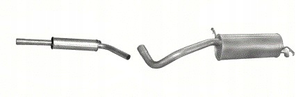 SEAT CORDOBA 1.4 (2003-2007) SEDAN SILENCER CENTRAL END photo 1 - milautoparts-fr.ukrlive.com