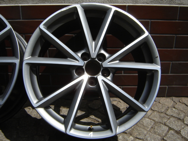 DISC AUDI A1 RS1 A2 A3 RS3 18 5X100 ORIGINAL 8X0 photo 2 - milautoparts-fr.ukrlive.com