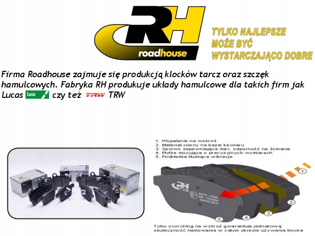 ROADHOUSE 21397.00 COMPLET DE SABOTS DE FREIN DE FREIN photo 2 - milautoparts-fr.ukrlive.com