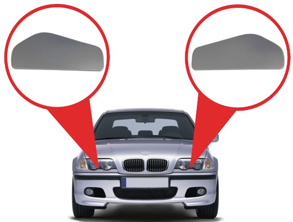 BLIND PLUG WASHER LAMPS RIGHT FOR BMW 3 E46 FACELIFT photo 5 - milautoparts-fr.ukrlive.com