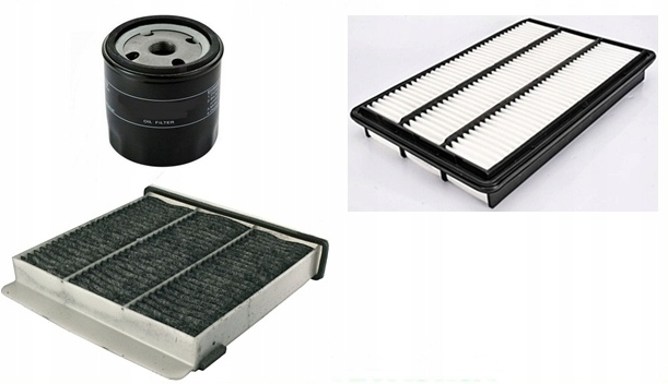 3 FILTERS OL+POW+KAB MITSUBISHI PAJERO III 3 PETROL 2000-2007 SET photo 1 - milautoparts-fr.ukrlive.com