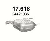 POLMOSTROW 17.618 ALUMINIUM SILENCER END YEAR photo 1 - milautoparts-fr.ukrlive.com