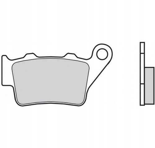 PADS BREMBO REAR BMW F700 800 GS ABS 13-18 photo 2 - milautoparts-fr.ukrlive.com