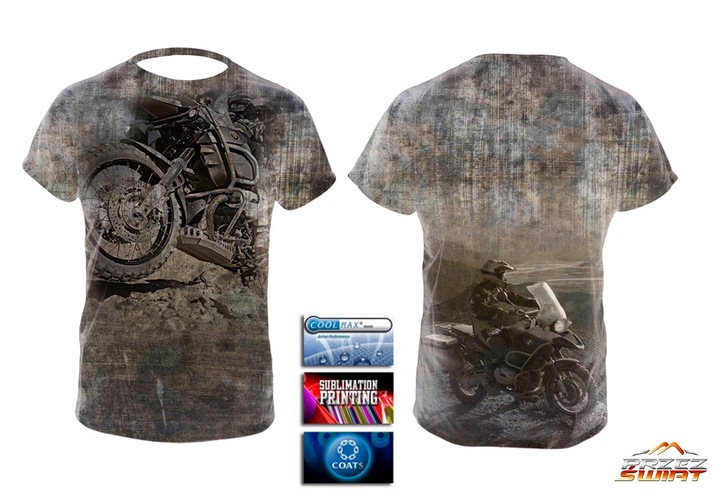 TERMOAKTYWNY T-SHIRT KOSZULKA MOTO BMW GS1200 WITH photo 1 - milautoparts-fr.ukrlive.com