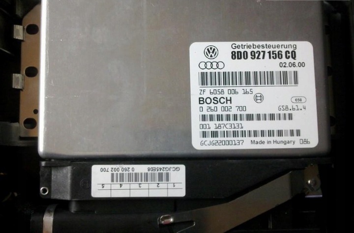 Блок управления коробки audi a4 vw passat 8d0927156cq, Цена