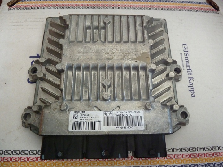 Блок управління двигуна citroen c5 5ws40258gt 9662273180, Ціна