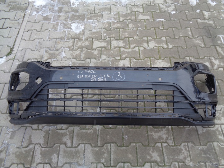 Vw t troc r line бампер передній 2ga807221j/ k/ l, Ціна