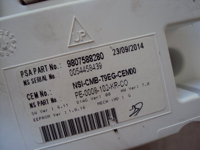 фото №7, Спідометр  peugeot 308 ii 1.6 hdi 980758820