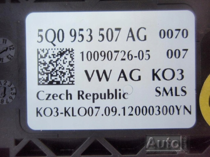 фото №6, Подрулевые рычаги 5q0953507ag 5q0953613aj 5q0953549a golf 7