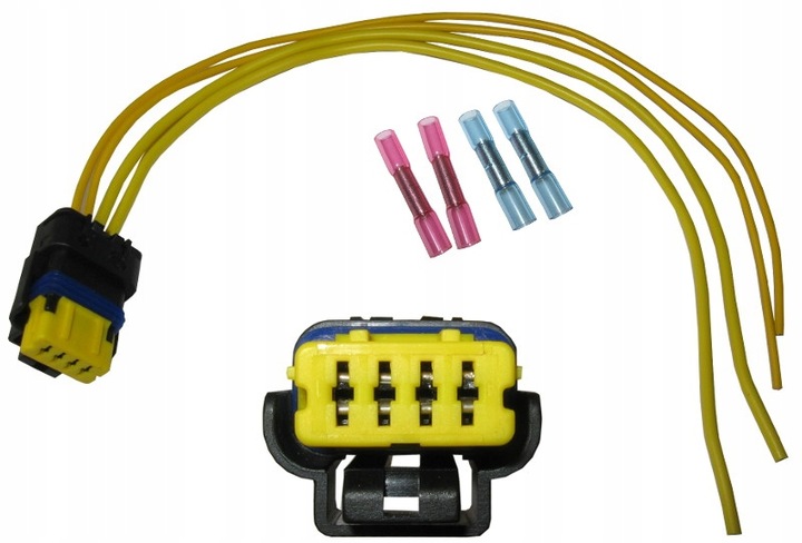 фото №1, Renault scenic ii 2 штекер насоса пального 4 контакти