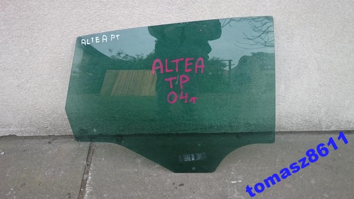 фото №1, Стекло дверь зад задняя правая seat altea 5p0 04 год