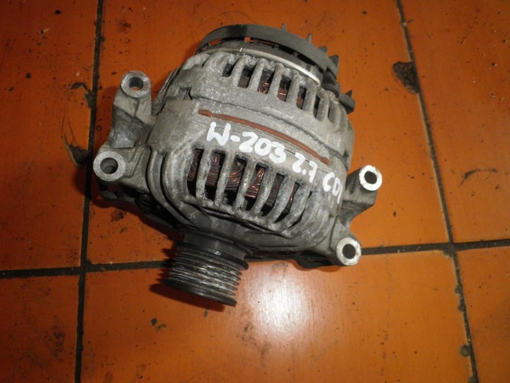 фото №1, Altrnator mercedes w-203 c-klasa 2,7 cdi amg