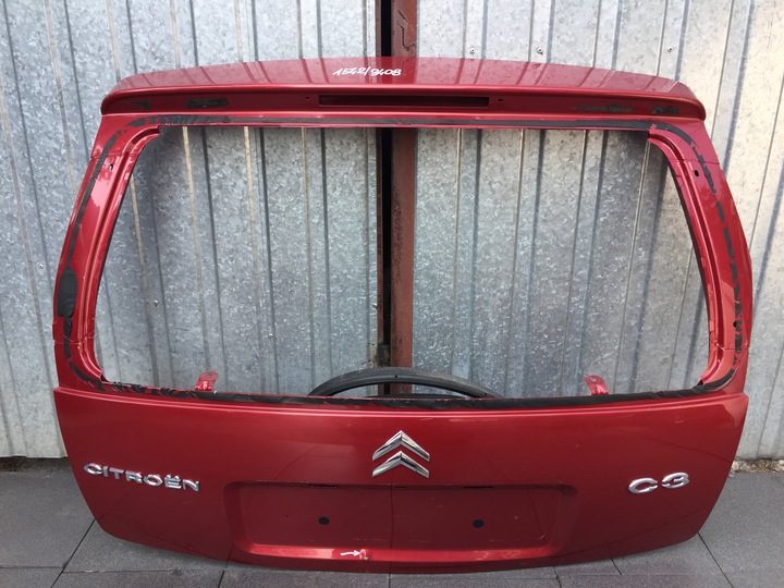 фото №1, Citroen c3 1 c-3 кришка кришка багажника зад 02-09