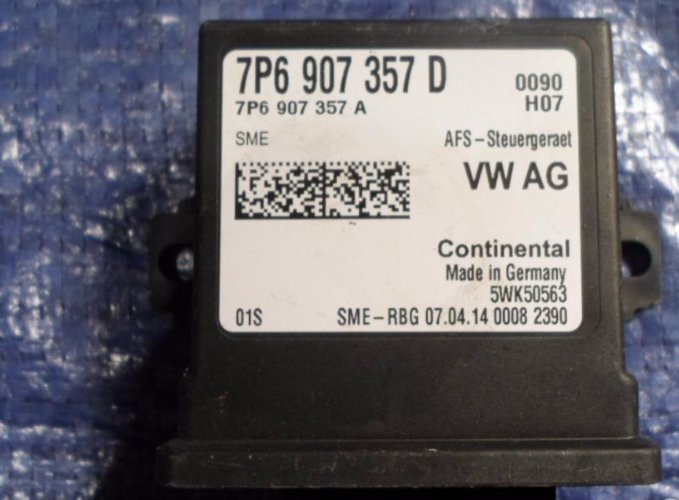 фото №1, Vw golf sportsvan модуль света afs 7p6907357d