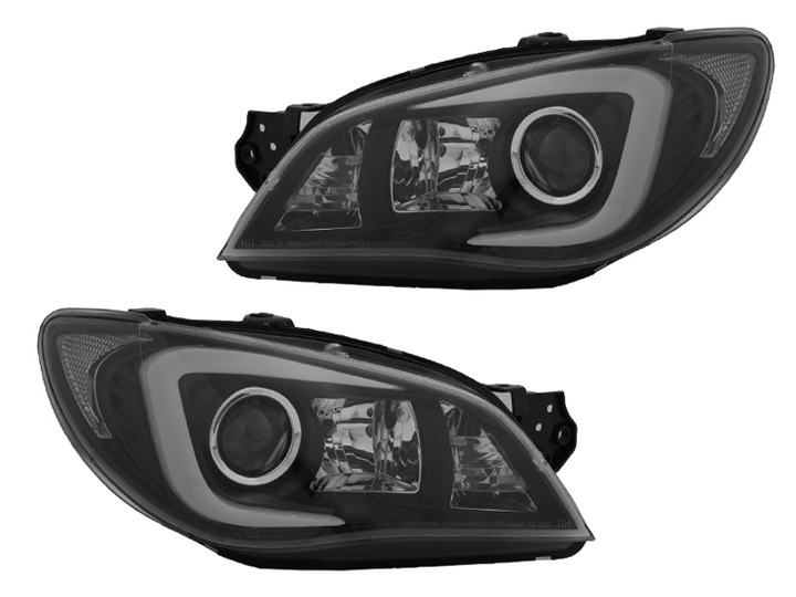 фото №1, Фара day light line led subaru impreza 05-08