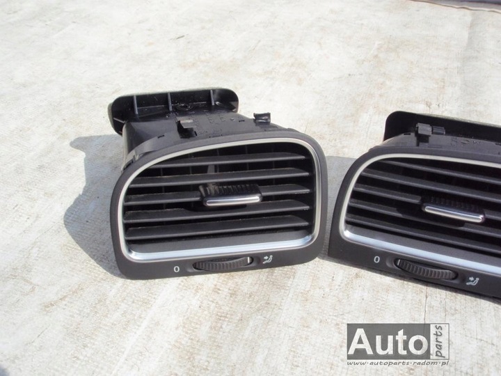 фото №5, Решітка повітропровід права 5k0819704k vw golf vi