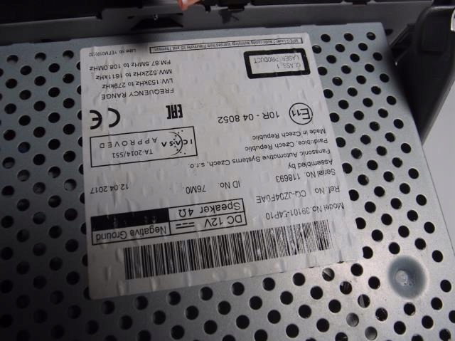 фото №9, Радіо cd 39101-54p10 suzuki vitara iii 2017r