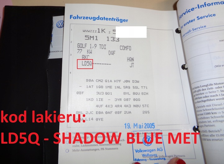 фото №11, Ручка зовнішня ліва перед vw golf plus + ld5q