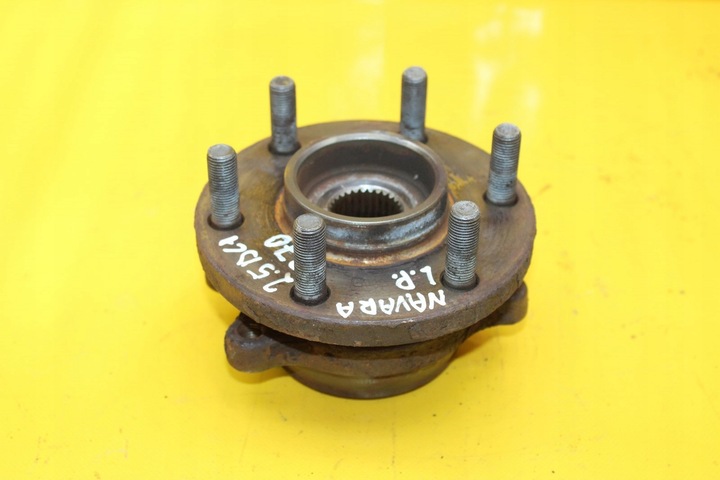 фото №1, Поворотный кулак колёса левый перед navara d40 2.5 dci