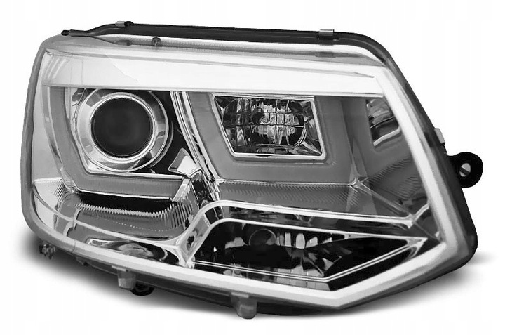 фото №3, Vw transporter t5 09-15 лампи фари led drl