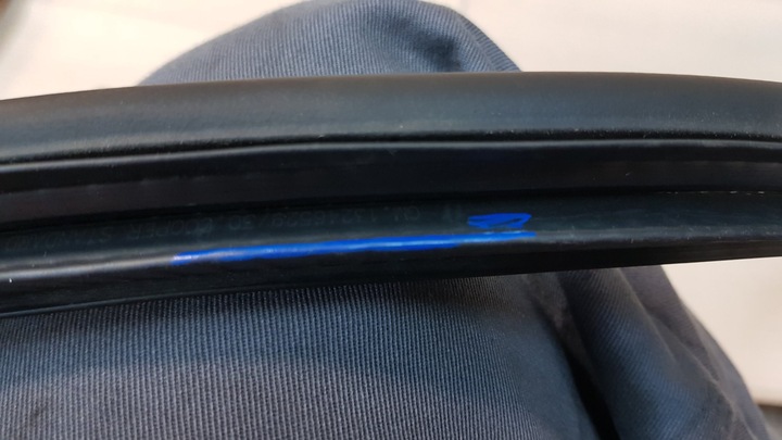 фото №4, Vw golf plus прокладка дверь зад левая 5m0867913d