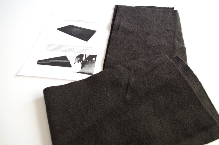 фото №6, Задняя полка чёрная vw golf 1 mk i