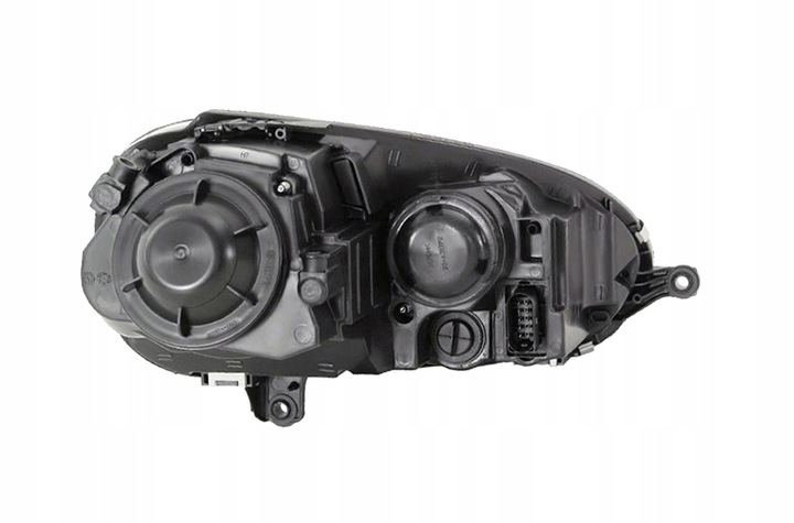 фото №2, Фара лампа перед vw golf v 03- ліва сірий tyc