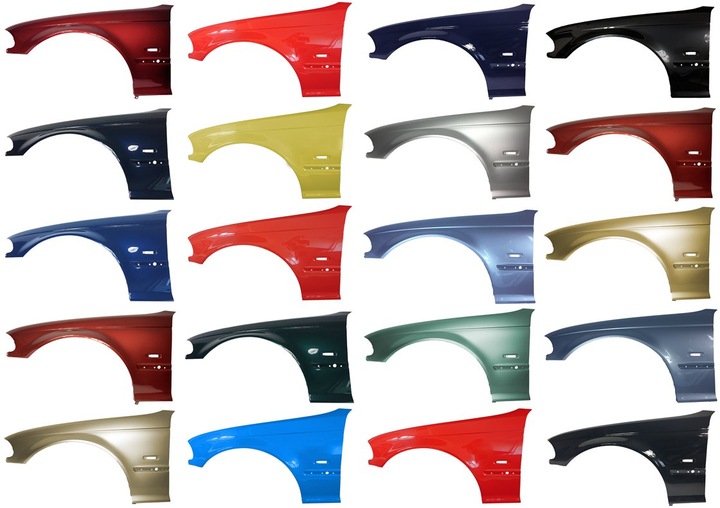 фото №9, Крыло левый do bmw e46 98-01 372 stahlblau met