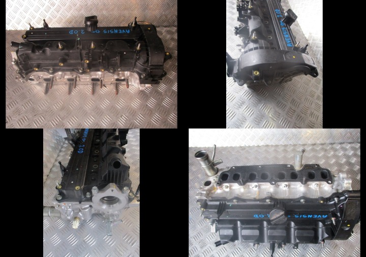 kopf zylinderkopf TOYOTA AVENSIS 2,0D 13R