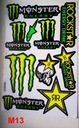 Zdjęcie oferty: NAKLEJKI MONSTER ENERGY RED BULL FOX ALPINESTARS !