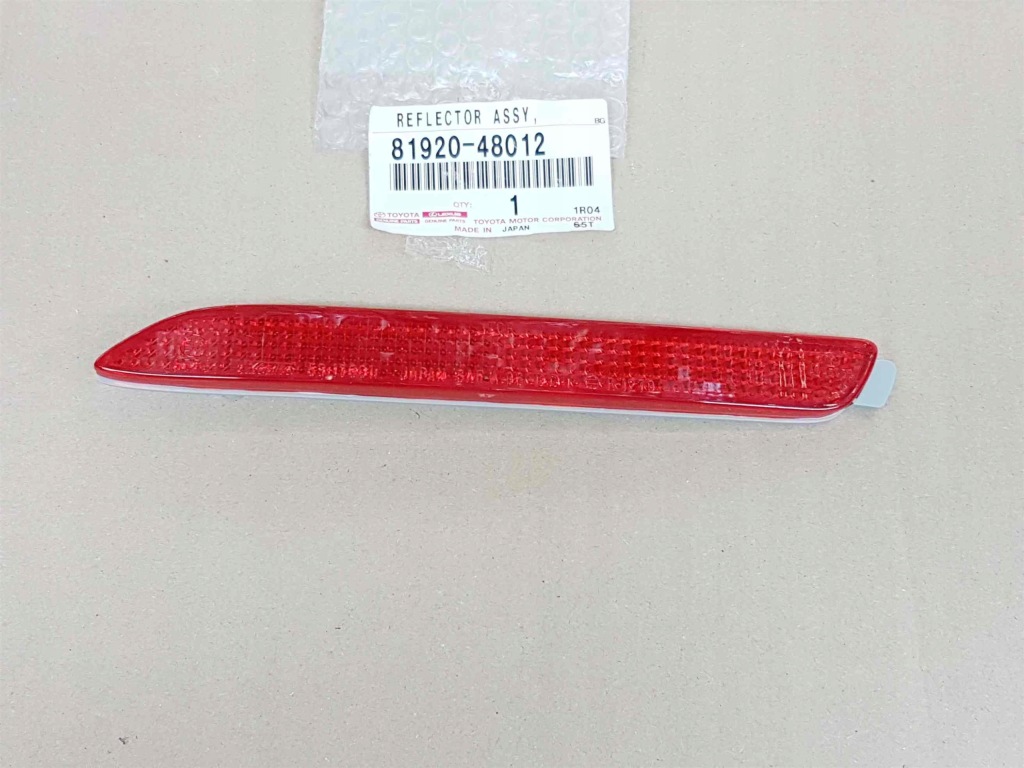 фото №2, Lexus rc f 14-19 лампа відбиваюча відбивач бампер