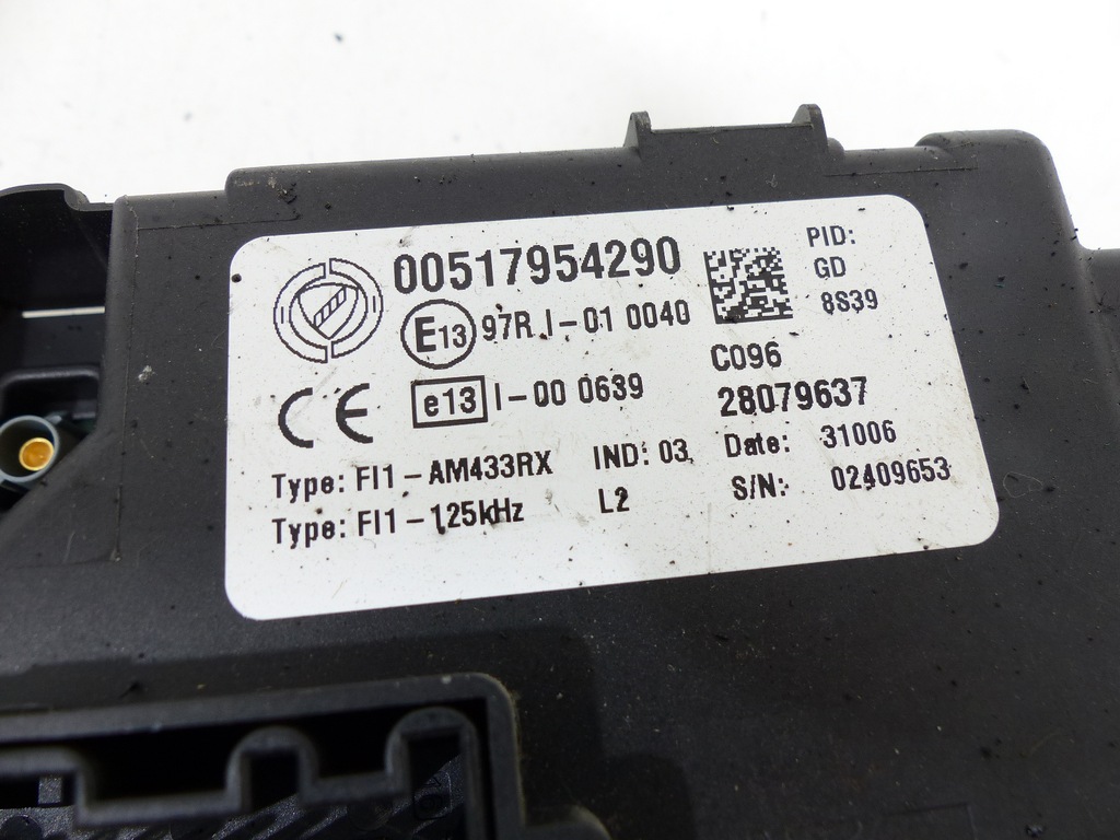 фото №8, Punto grande 05-09 1.9jtd бортовой компьютер 0281013368