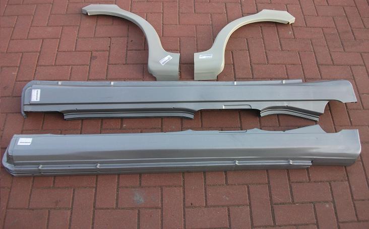 фото №2, Daewoo matiz набор порог пороги + ремкомплект оцинковка