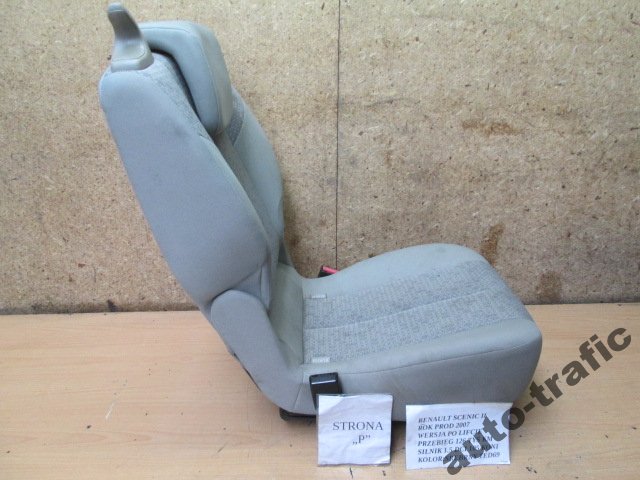 фото №3, Сиденье правый задняя renault scenic ii 07r