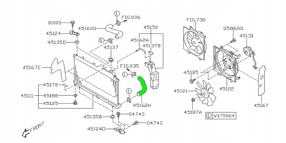 Шланг радиатора нижний subaru wrx va 2015-2019 levorg forester xt sj 2014 Киев