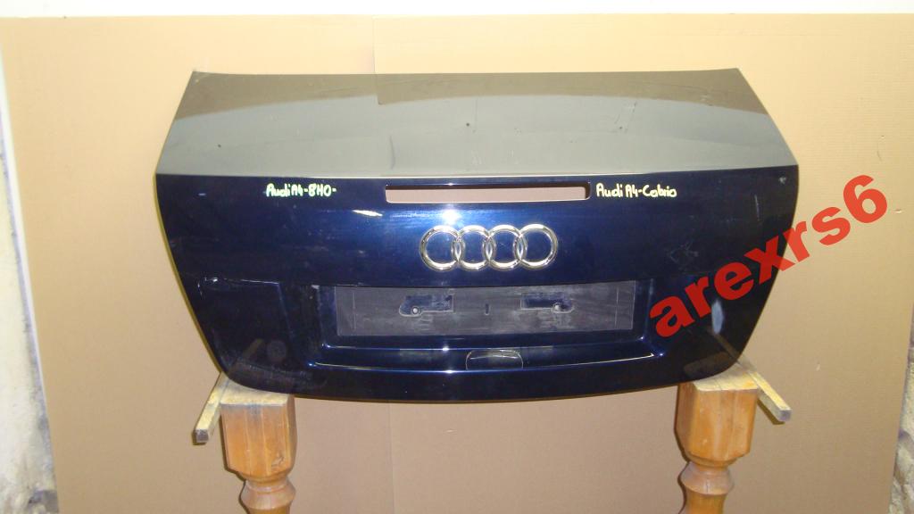 фото №1, Audi a4 b6 b7 cabrio 2002-2009 кришка багажника задня