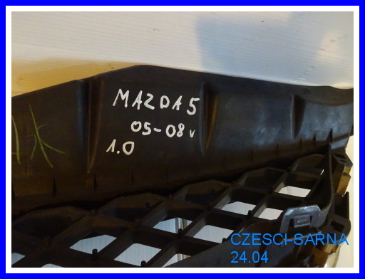 фото №4, Решётка радиатора решётка радиатора радиатора перед mazda 5 05-08rok