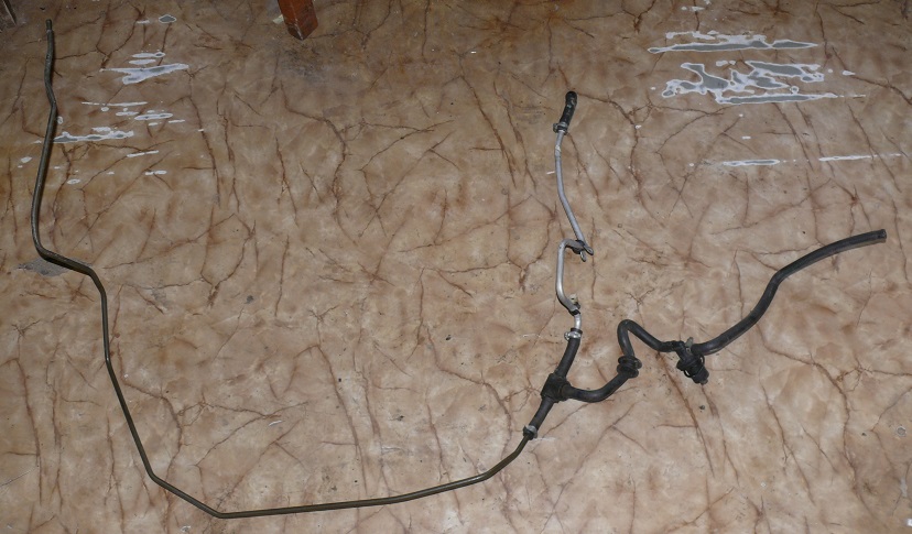 Купить Пабтрубок  шланг клапан отопления mercedes w140 6.0